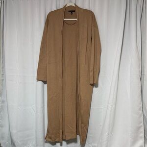 Banana Republic Long Tan Cardigan Size M